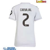 Real Madrid Daniel Carvajal #2 Replica Home Shirt Ladies 2025-26 Short Sleeve